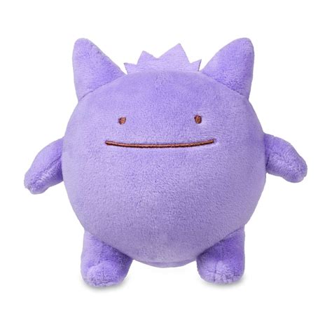 A favorite shape-shifting Pokémon now in extra-fluffy plush. Ditto stands a full 15 inches tall! Softer material makes it part of the Comfy Friends series. Pokémon Center Original. More Details: Item Dimensions: 8.5 x 13 x 15 IN. Country Of Origin: Made in Vietnam. Materials: All new material / polyester / polyethylene. 